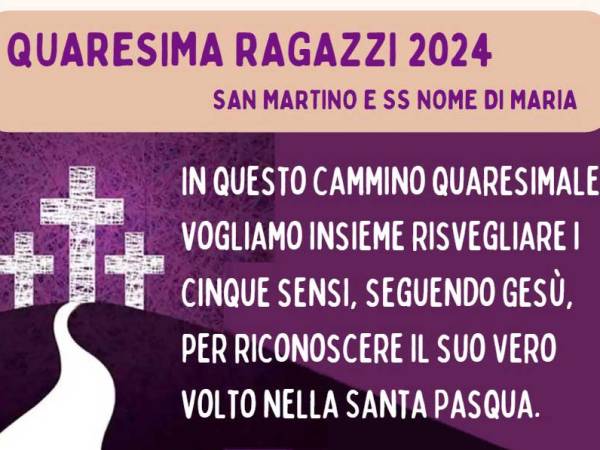 INIZIAZIONE CRISTIANA: AGENDA DI QUARESIMA&nbsp;2024