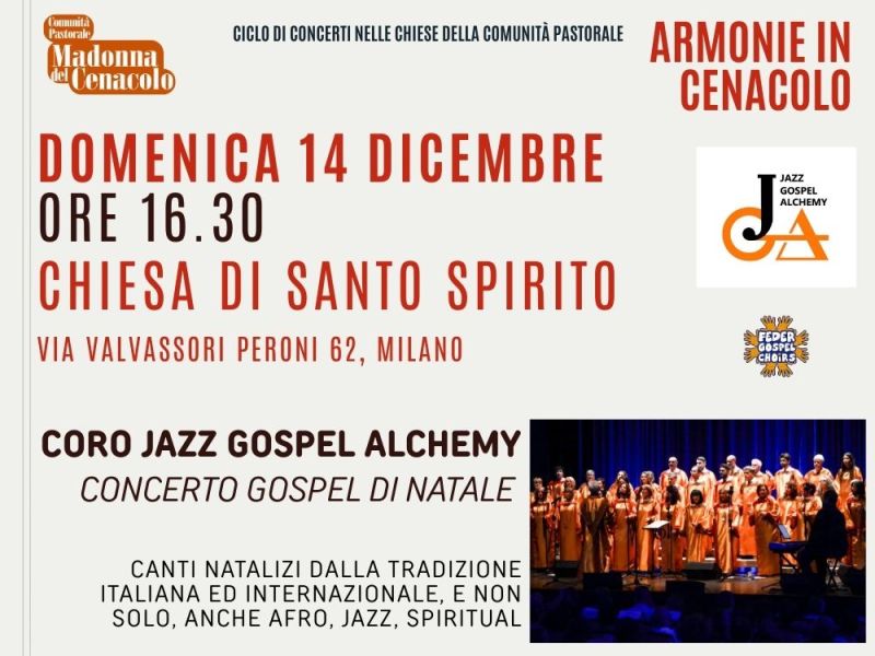 ARMONIE IN CENACOLO: ciclo di Concerti nelle chiese della comunità pastorale per il&nbsp;2025-2026