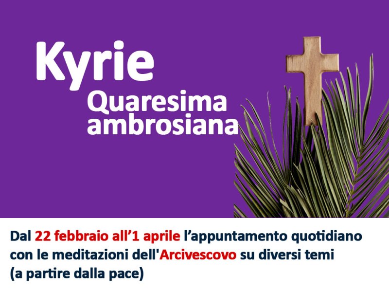 KYRIE: un esercizio di preghiera per ospitare la gioia di Pasqua con l’Arcivescovo